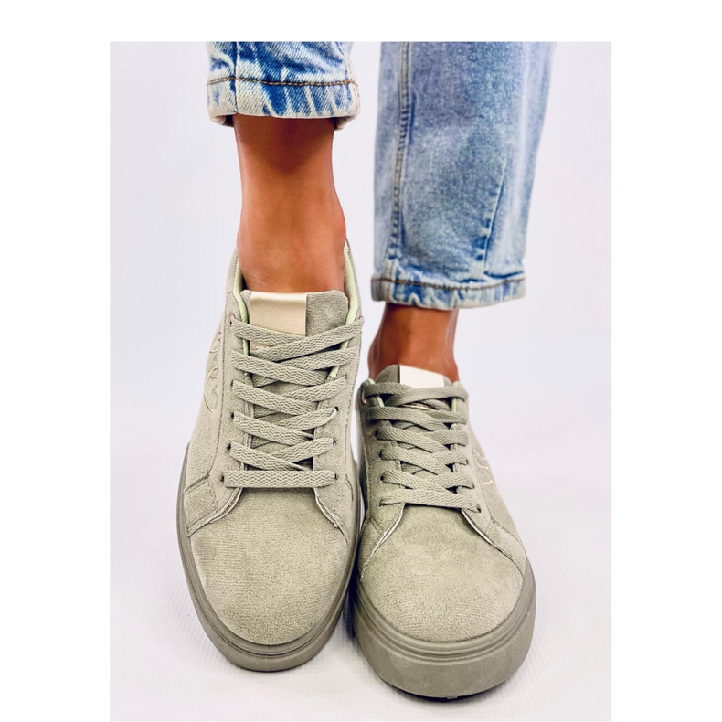 Pastelne ženske tenisice Akins Green - Inello zelena 2