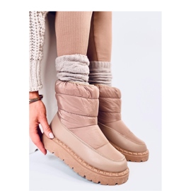 Javier Khaki - Inello najlonske čizme za snijeg smeđa 1