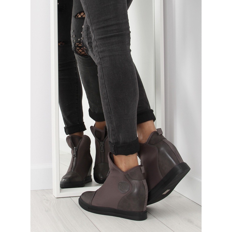 Grey Wedge tenisice 168-129 sive siva 2