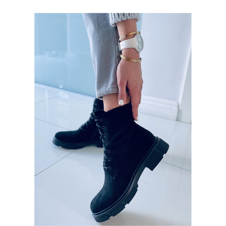 Radnice na vezanje Turner Black - Inello crno 2