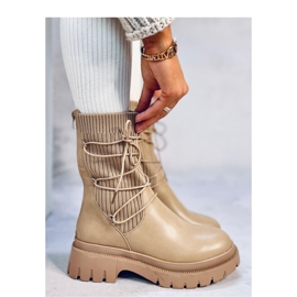 Willet kaki gležnjače - Inello bež 2