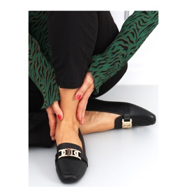 Lidia crne ženske mokasine - Inello crna 1