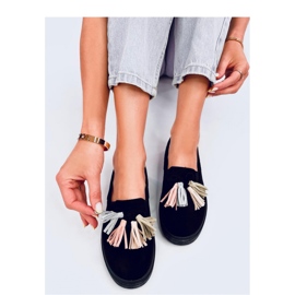 Mokasine s resama Krauss Blackcolor - Inello crna 1