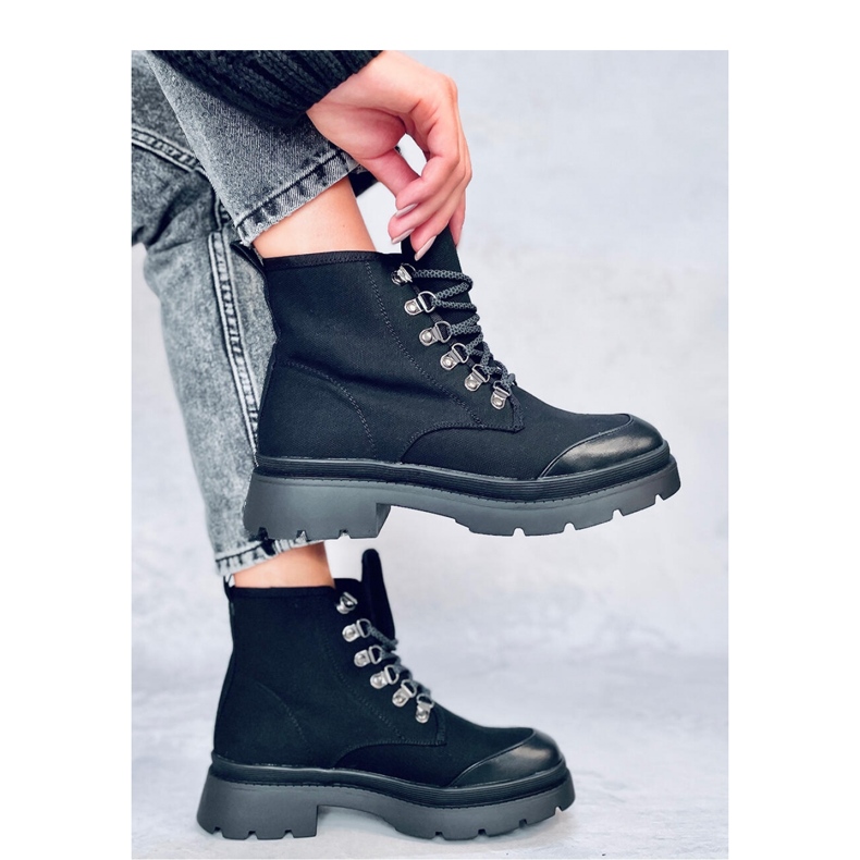 Vander Black - Inello trekking tenisice crna 1