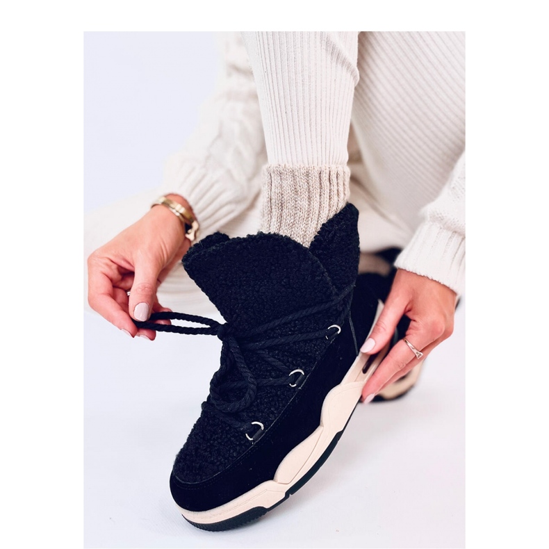 Remal Crne izolirane čizme za snijeg - Inello crna 2