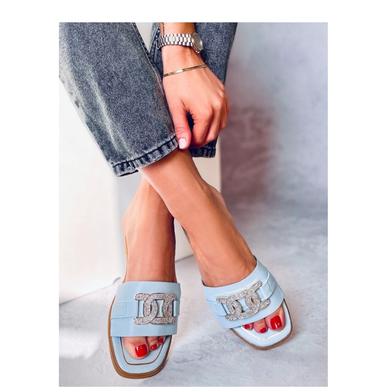 Japanke Mille Blue sa kamenčićima - Inello plava 1