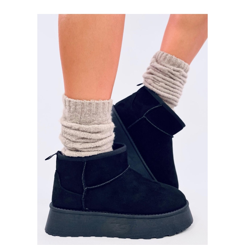 Rodmans Black - Inello kratke cipele s platformom crno 2