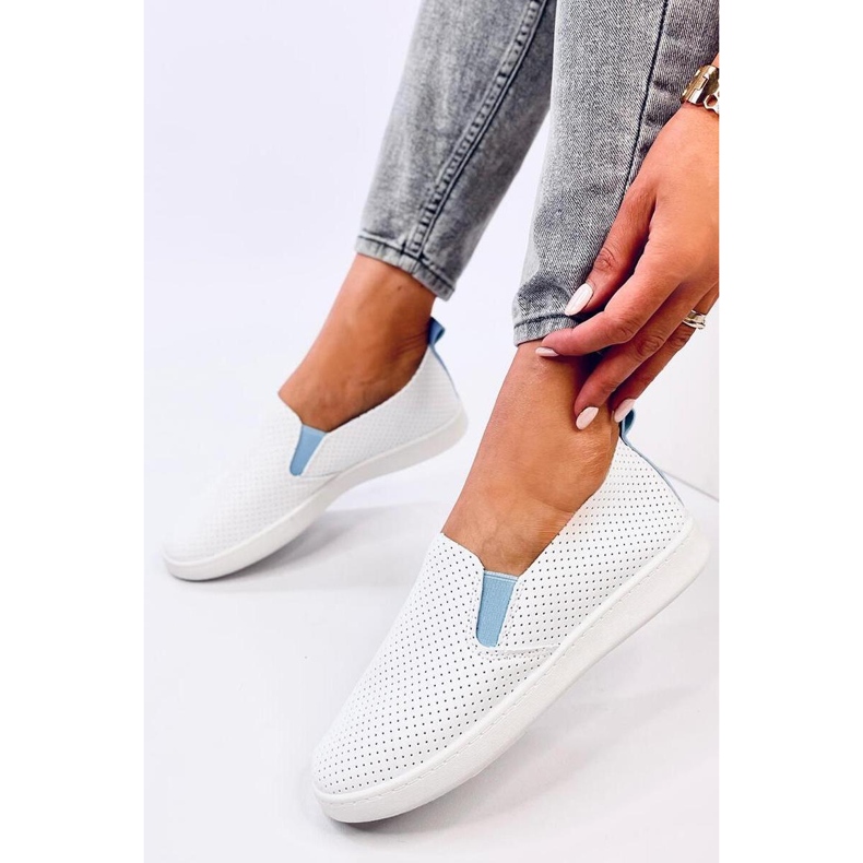 Jousse WHITE/BLUE slip-on tenisice - Inello plava 1