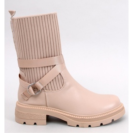 Shaffer Khaki gležnjače s elastičnim gornjim dijelom - Inello bež 1