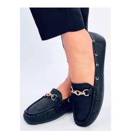 Nisa Crne ženske mokasine - Inello crno 2