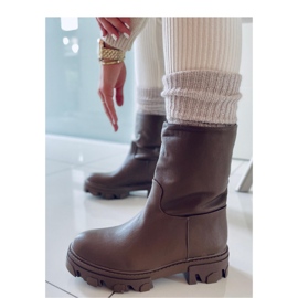 Bunton Army Green gležnjače ravnog kroja - Inello smeđa 2