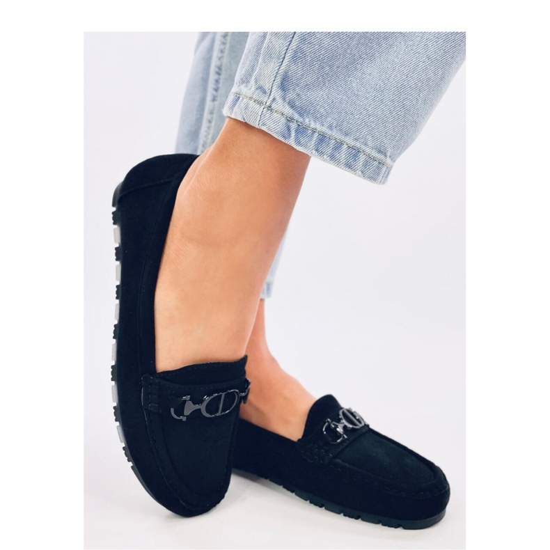 Ženske antilop mokasine Trabei Black - Inello crna 1