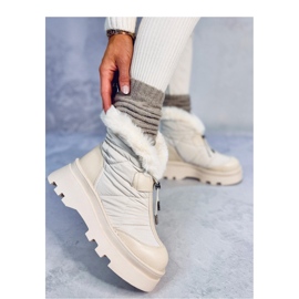 Tavaris bež čizme za snijeg s krznom - Inello 2