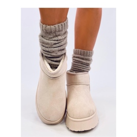 Rodmans Beige - Inello kratke cipele s platformom bež 2