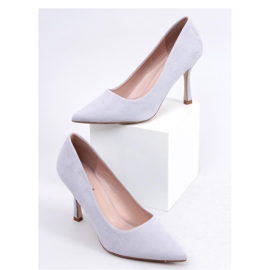 Giorgia Grey ženske antilop visoke pete - Inello siva 1