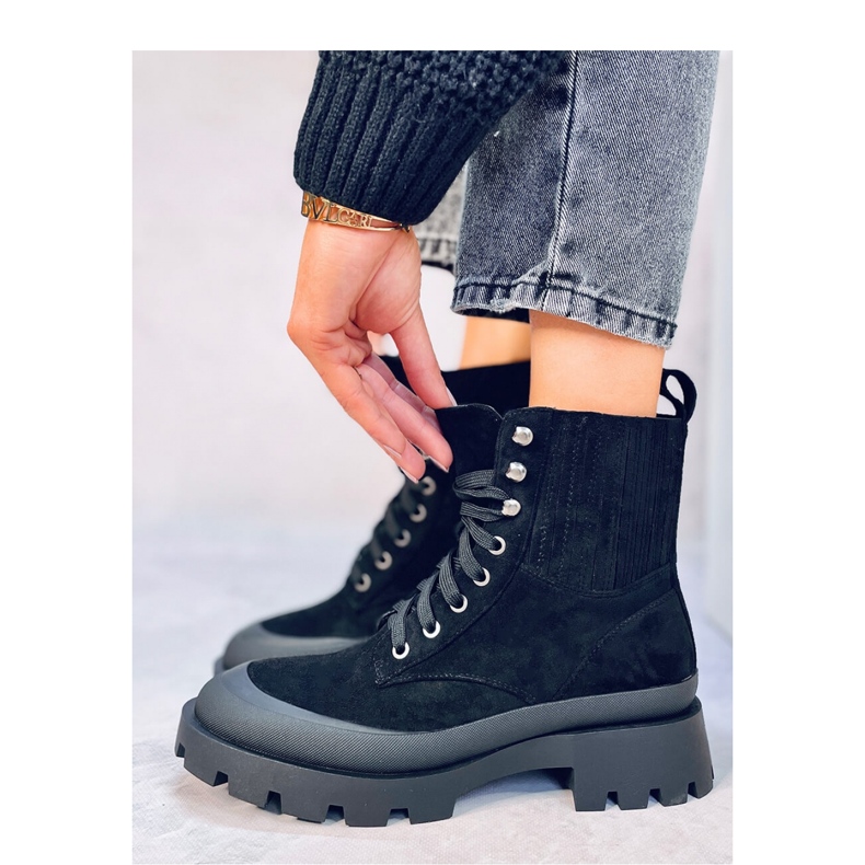 Demps Crne trekking čizme - Inello crna 1