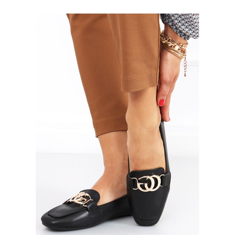 Ženske mokasine Elisa Black - Inello crno 1