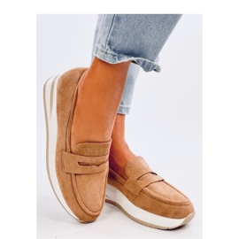 Pacifs Camel mokasine na klin - Inello smeđa 2