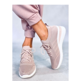 Croft Pink sportske cipele na skriveni klin - Inello ružičasta 1