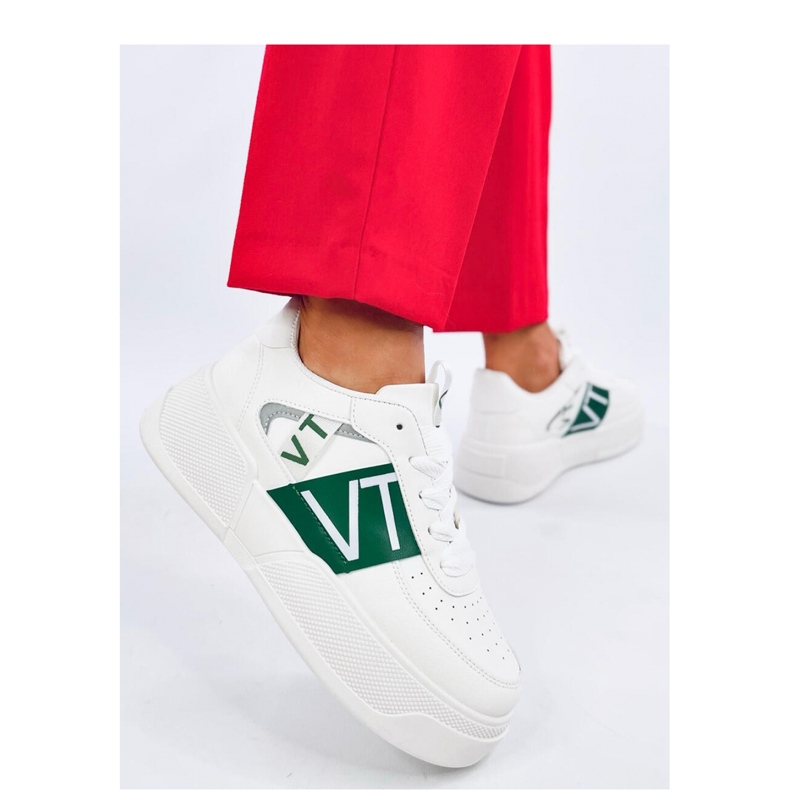 Sterry White Green platform tenisice - Inello zelena 1