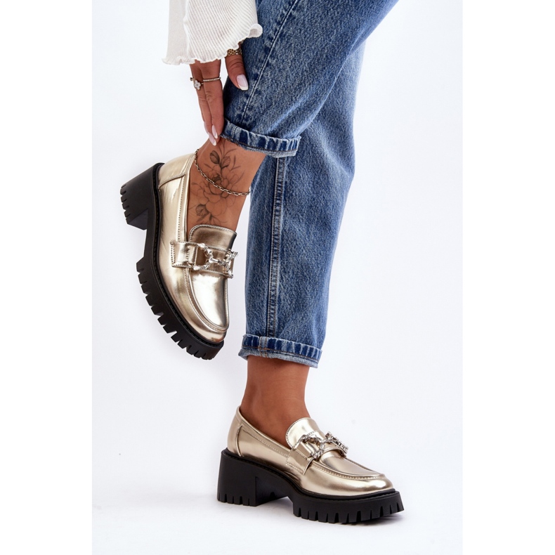 Step in style Cipele Model Lemmitty 2646-4 Gold - Zakoračite sa stilom žuta boja 1