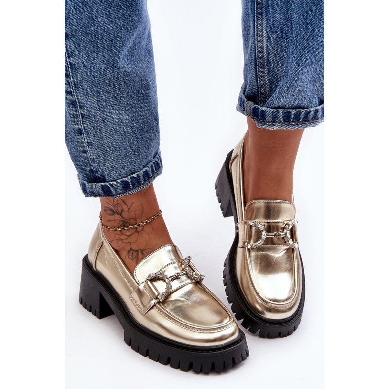 Step in style Cipele Model Lemmitty 2646-4 Gold - Zakoračite sa stilom žuta boja 2