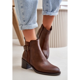 Step in style Čizme Model Nevillira DA110 Brown - Zakoračite sa stilom smeđa 1