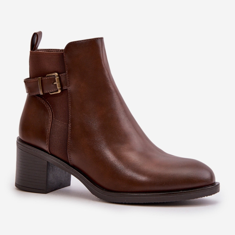 Step in style Čizme Model Nevillira DA110 Brown - Zakoračite sa stilom smeđa 2
