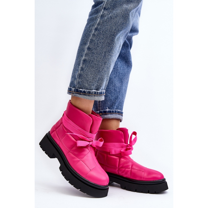 Step in style Čizme Model Bizzanti NS307 Pink - Zakoračite sa stilom ružičasta 1