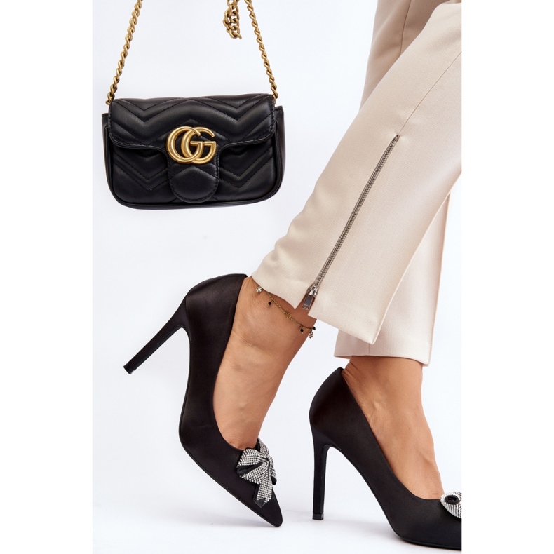 Step in style Visoke pete Model Fairine 9563 Black - Zakoračite sa stilom crno 2