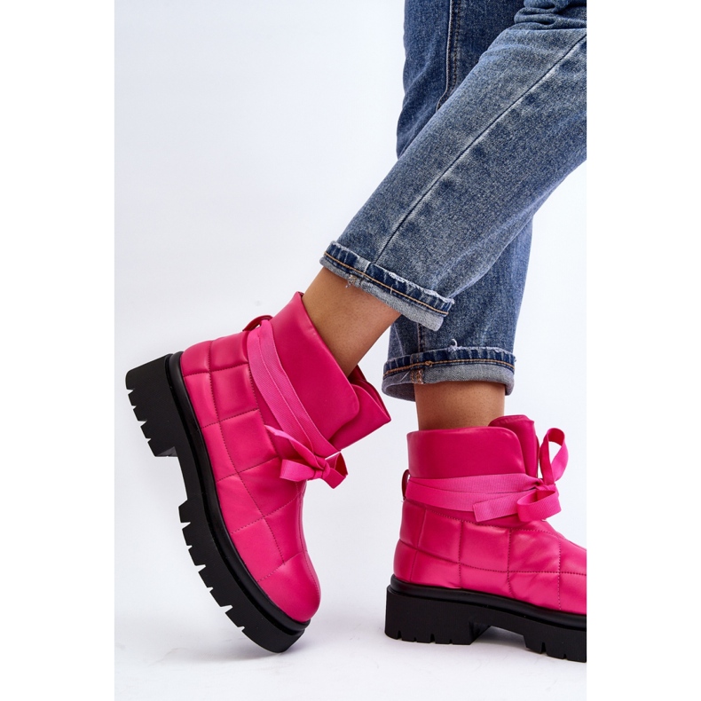 Step in style Čizme Model Bizzanti NS307 Pink - Zakoračite sa stilom ružičasta 2