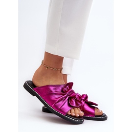 Step in style Japanke za sandale Model Nelvira RMR2266-8 Fuchsia - Zakoračite sa stilom ružičasta 1