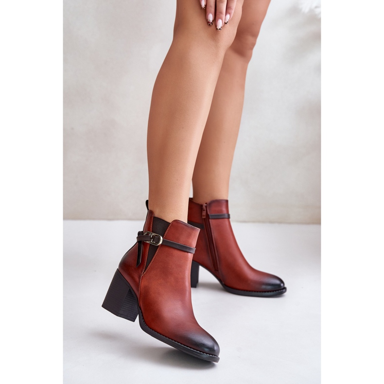 Step in style Čizme Model Zinithia ASA250-2 Brown - Zakoračite sa stilom smeđa 1