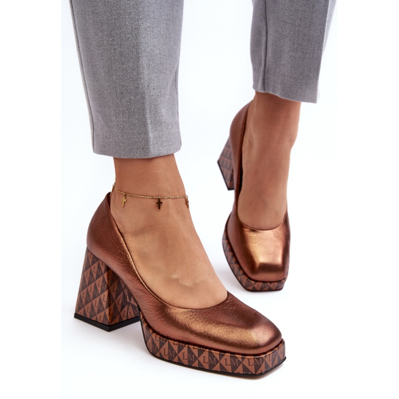 Step in style Cipele Model Laura Messi 259/819-821 Bakar - Zakoračite sa stilom smeđa 1