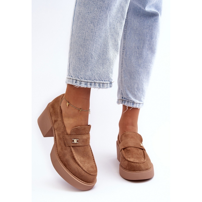 Step in style Cipele Model Afnira NS382P Tamno bež - Zakoračite sa stilom 1