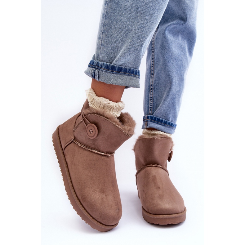 Step in style Čizme za snijeg Model Siriol VL200P Tamno bež - Zakoračite sa stilom 1