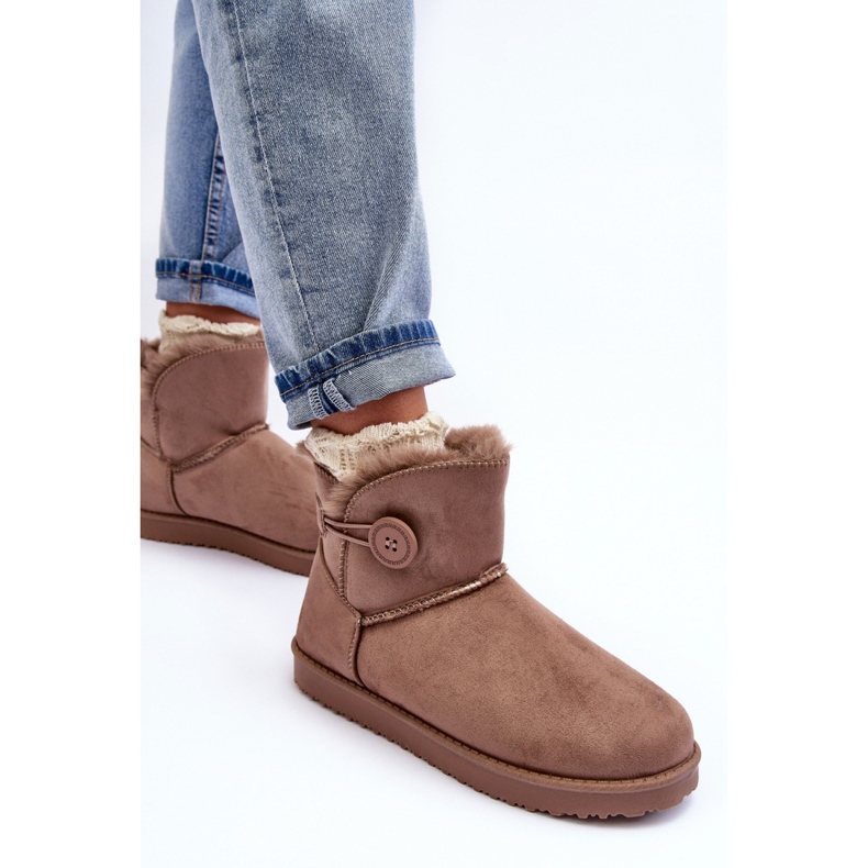 Step in style Čizme za snijeg Model Siriol VL200P Tamno bež - Zakoračite sa stilom 2