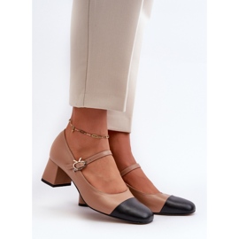 Step in style Cipele Model Laura Messi 2846 Smeđe - Zakoračite sa stilom smeđa 1