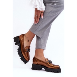 Step in style Cipele Model Laura Messi 2699-744 Gold - Zakoračite sa stilom žuta boja 1