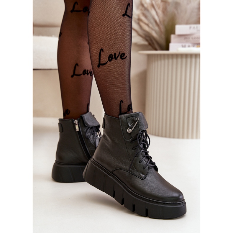 Step in style Čizme Model Zazoo 60511 Black - Zakoračite sa stilom crno 1