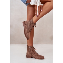 Step in style Čizme Model S.Barski HY66-136 Smeđe - Zakoračite sa stilom smeđa 1