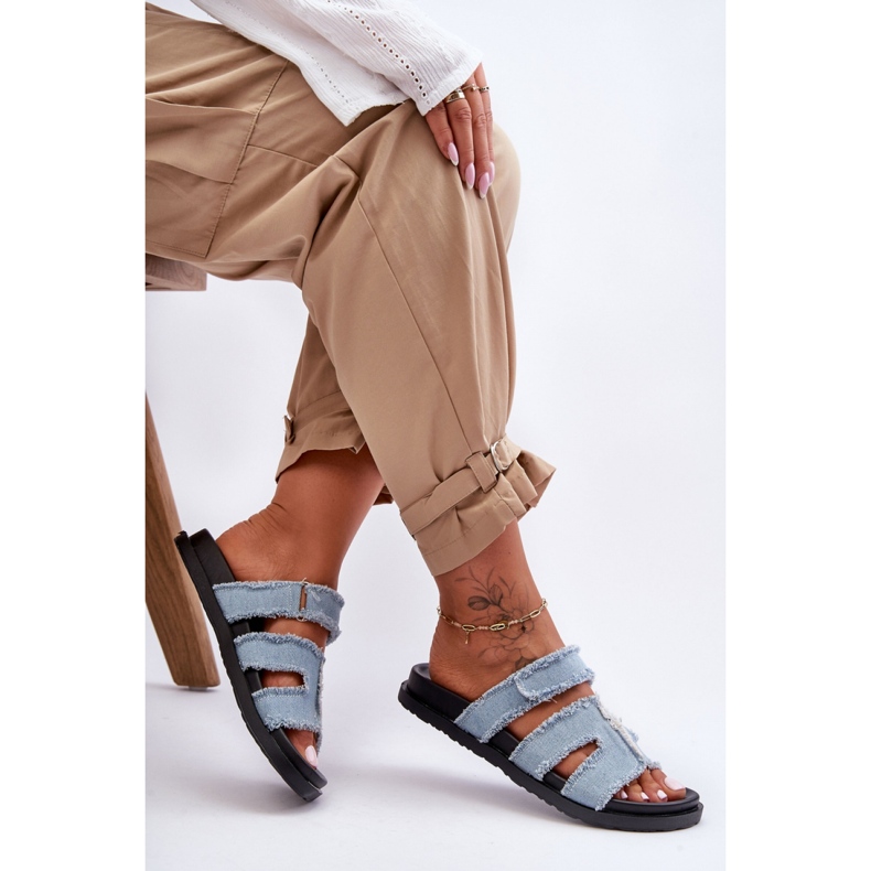 Step in style Japanke za sandale Model Lamirose H8-523 Plava - Zakoračite sa stilom 2