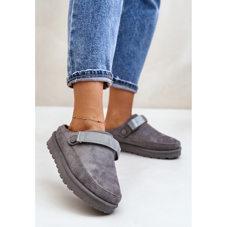 Step in style Papuče Model Azida YY-12 Grey - Zakoračite sa stilom siva 1
