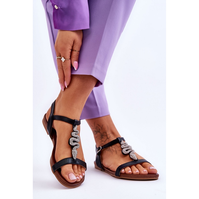 Step in style Sandale Model S.Barski KV-5541-42 Crne - Zakoračite sa stilom crna 1