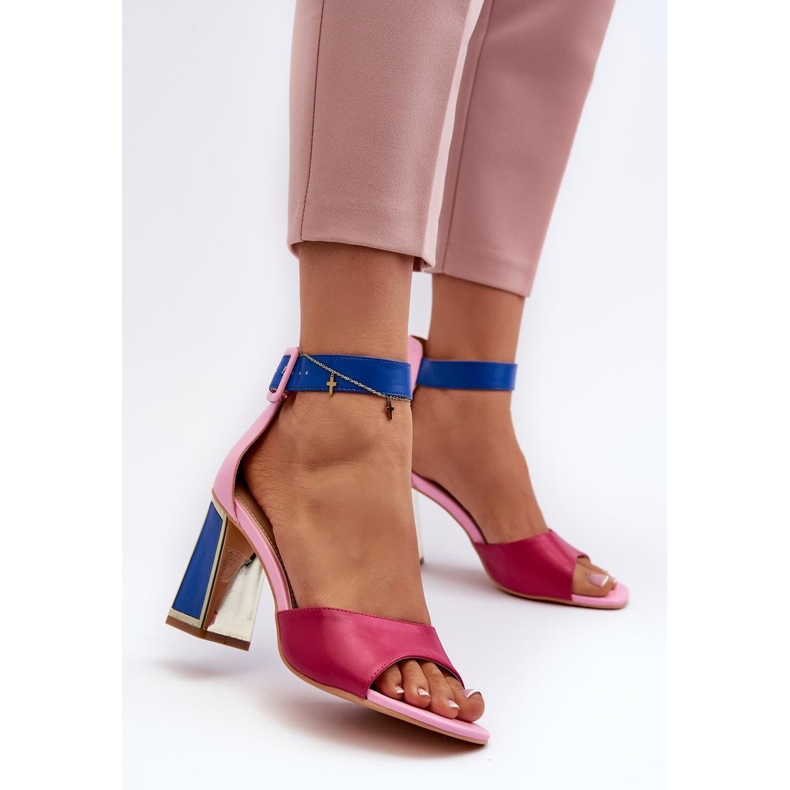 Step in style Sandale Model Rosazara 24SD35-6815 pink - Zakoračite sa stilom ružičasta 1