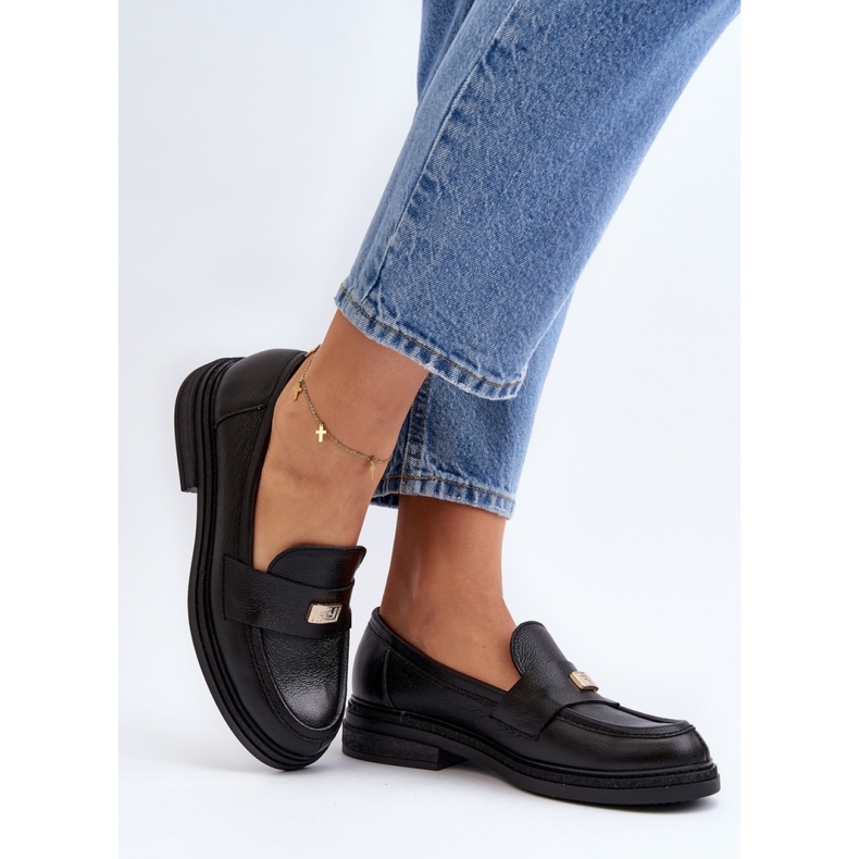 Step in style Mokasine Model Zazoo 20165 crne - Zakoračite sa stilom crno 2