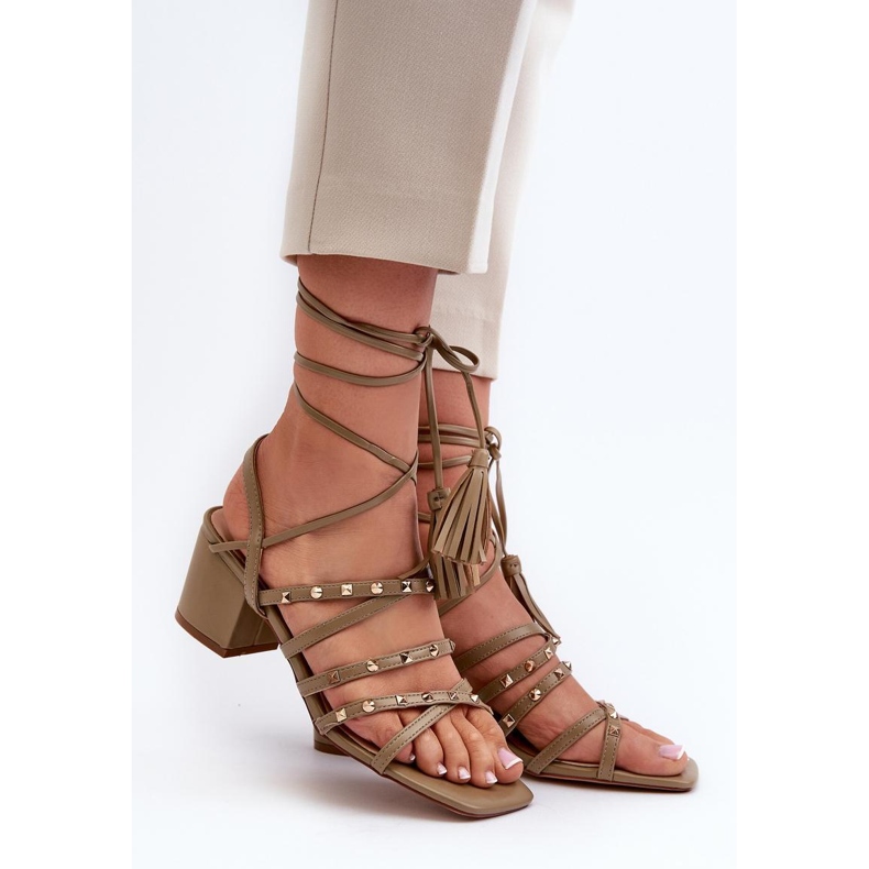 Step in style Sandale Model Chrisele 3973 Green - Zakoračite sa stilom zelena 1