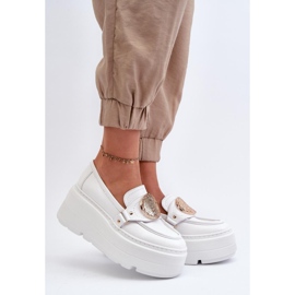 Step in style Mokasine Model Zazoo 3458 Bijele - Zakoračite sa stilom bijela 1