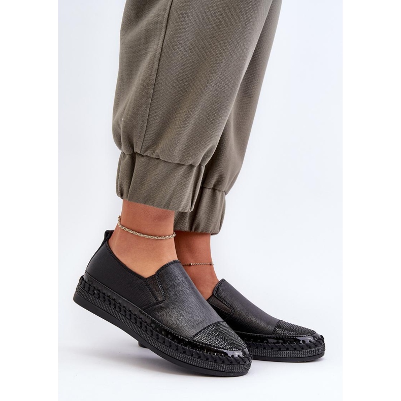 S. BARSKI S.Barski Crne ženske cipele crno 1