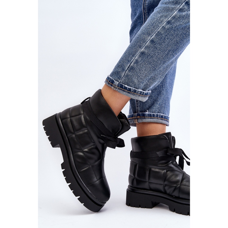 Step in style Čizme Model Bizzanti NS307 Black - Zakoračite sa stilom crna 2